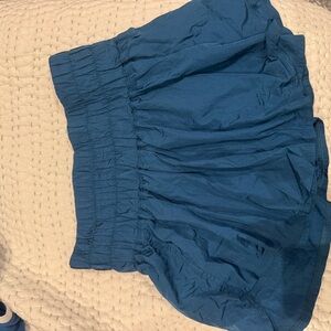 FP Movement by Free People Blue Athletic Shorts the way home skirt